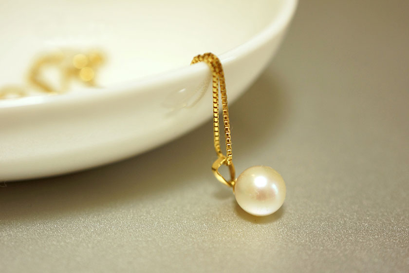 真珠のネックレス(写真はイメージです)
